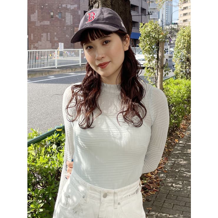 ランダムパターンシアーニット | MURUA | 詳細画像30 