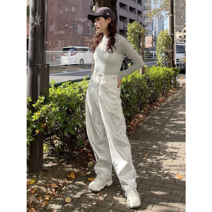 ランダムパターンシアーニット | MURUA | 詳細画像33 