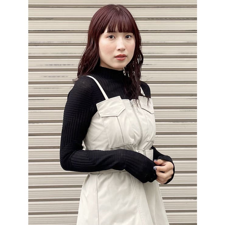 ランダムパターンシアーニット | MURUA | 詳細画像36 