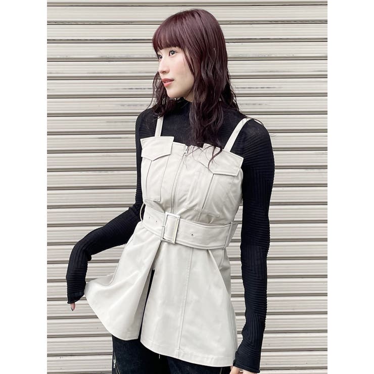 ランダムパターンシアーニット | MURUA | 詳細画像37 