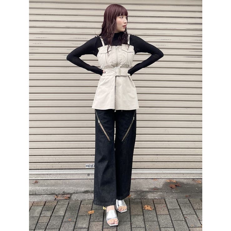 ランダムパターンシアーニット | MURUA | 詳細画像38 