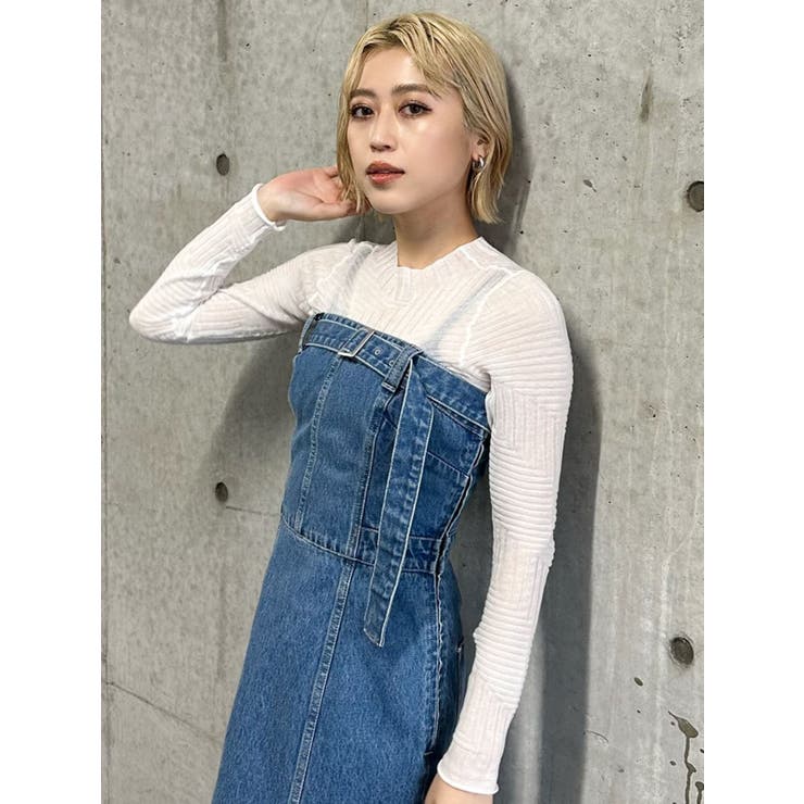 ランダムパターンシアーニット | MURUA | 詳細画像41 