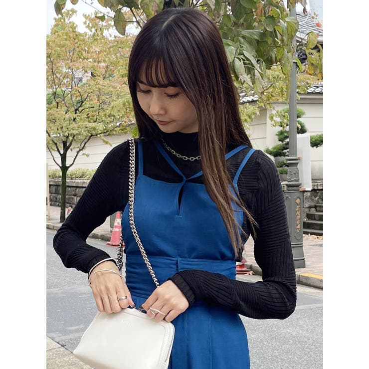 ランダムパターンシアーニット | MURUA | 詳細画像46 