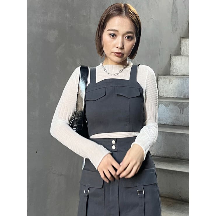 ランダムパターンシアーニット | MURUA | 詳細画像49 