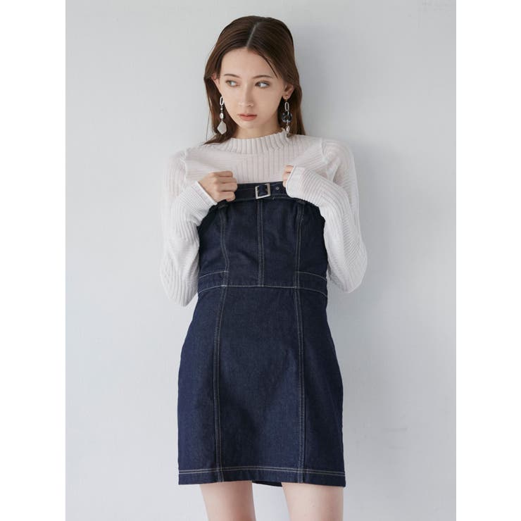 ランダムパターンシアーニット | MURUA | 詳細画像6 