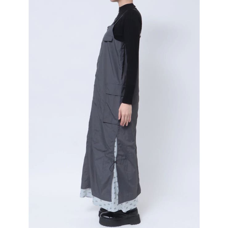 メッシュロゴカーゴワンピース | MURUA | 詳細画像25 