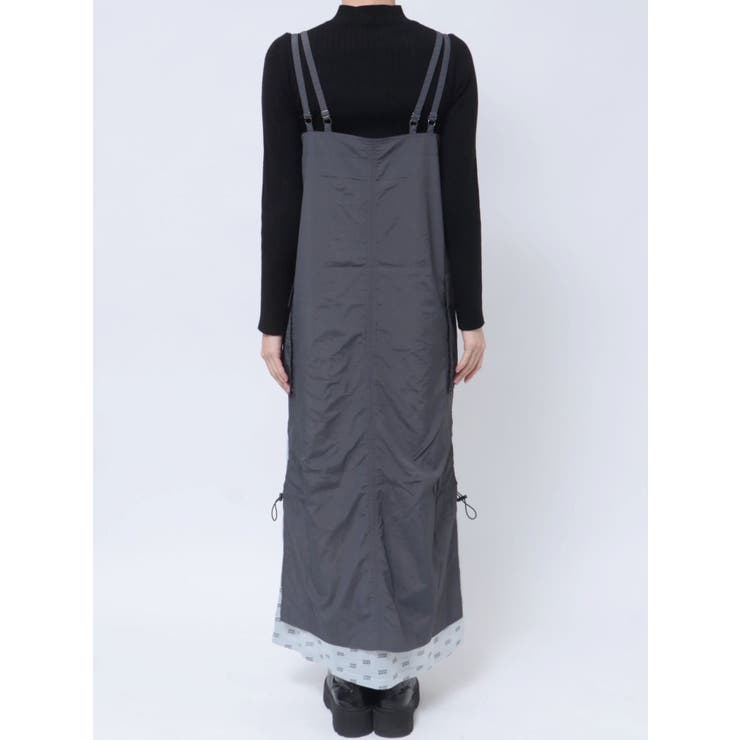 メッシュロゴカーゴワンピース | MURUA | 詳細画像26 