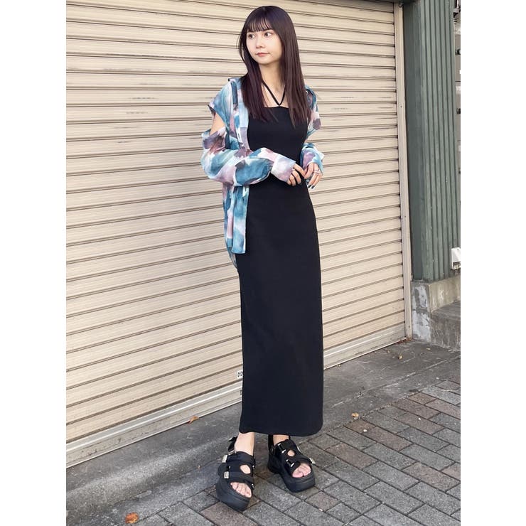 カットソーキャミワンピース[品番：MKSW0055878]｜MURUA