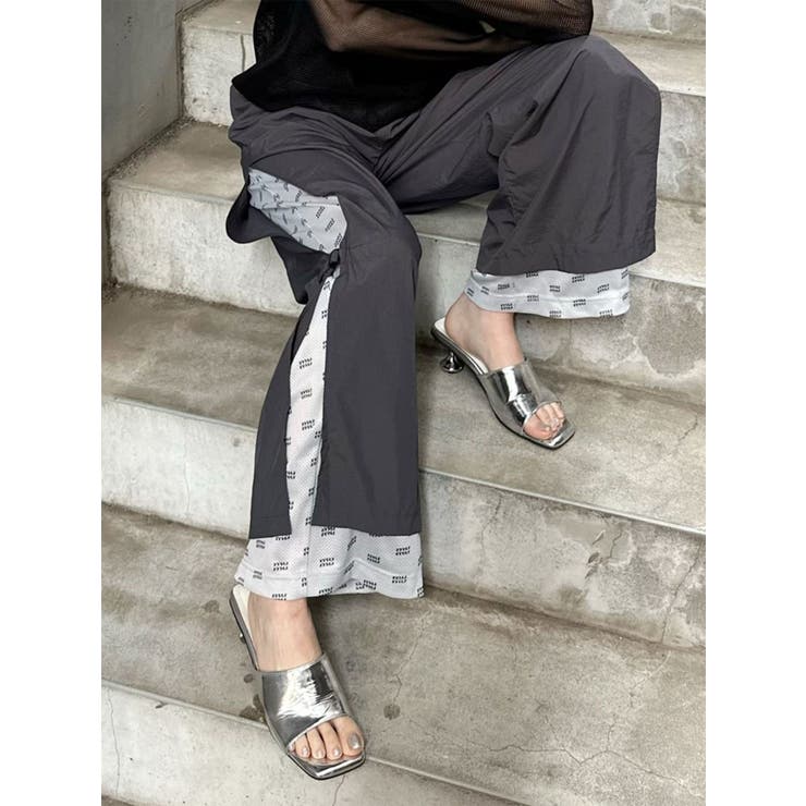 パンツ m.u Bicolor Nylon PANT m.u bicolor nylon pants PK – Japoness