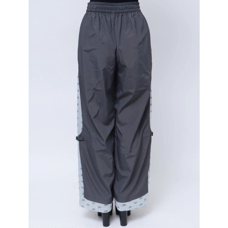 メッシュロゴナイロンカーゴフレアパンツ【2way】[品番：MKSW0056590