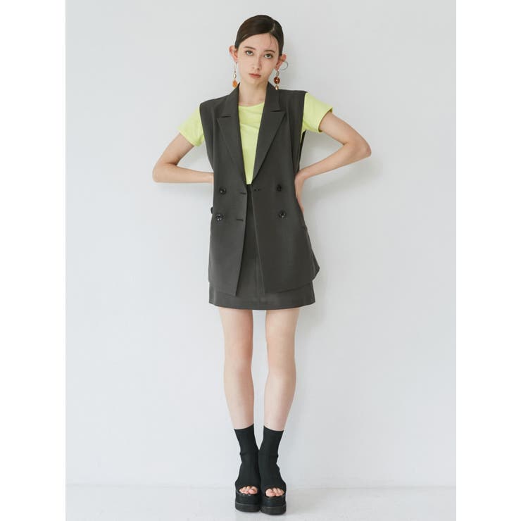 ベーシックミニスカート | MURUA | 詳細画像10 