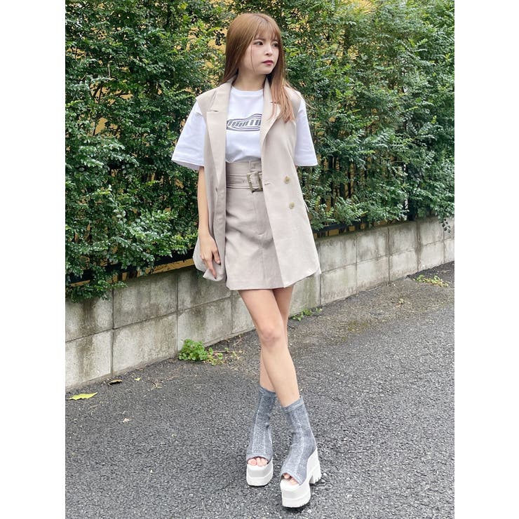 ベーシックミニスカート | MURUA | 詳細画像13 