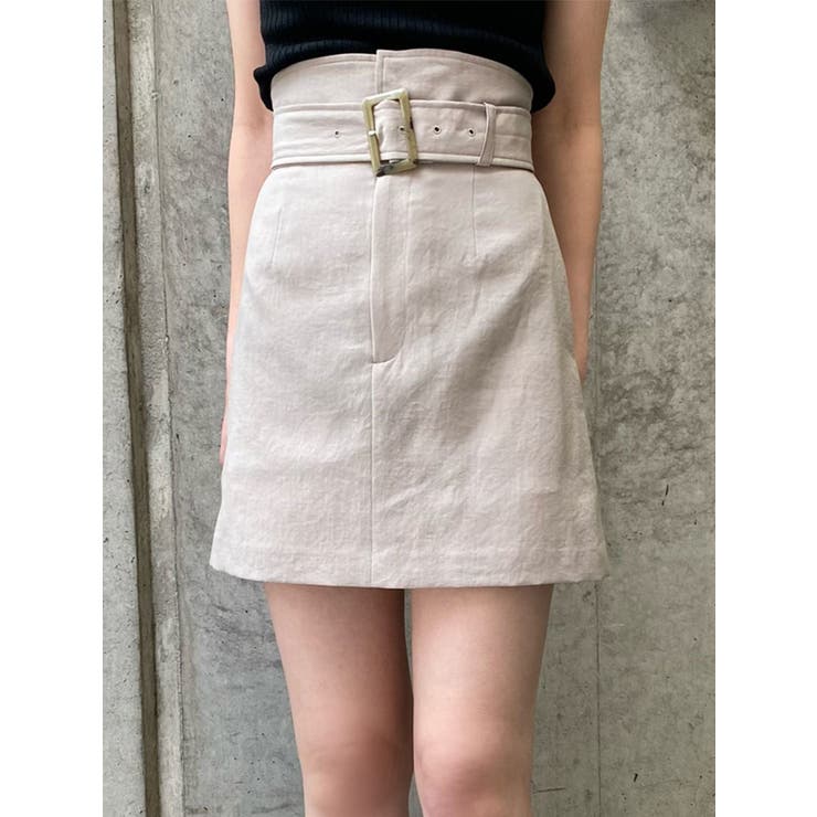 ベージュ | ベーシックミニスカート | MURUA