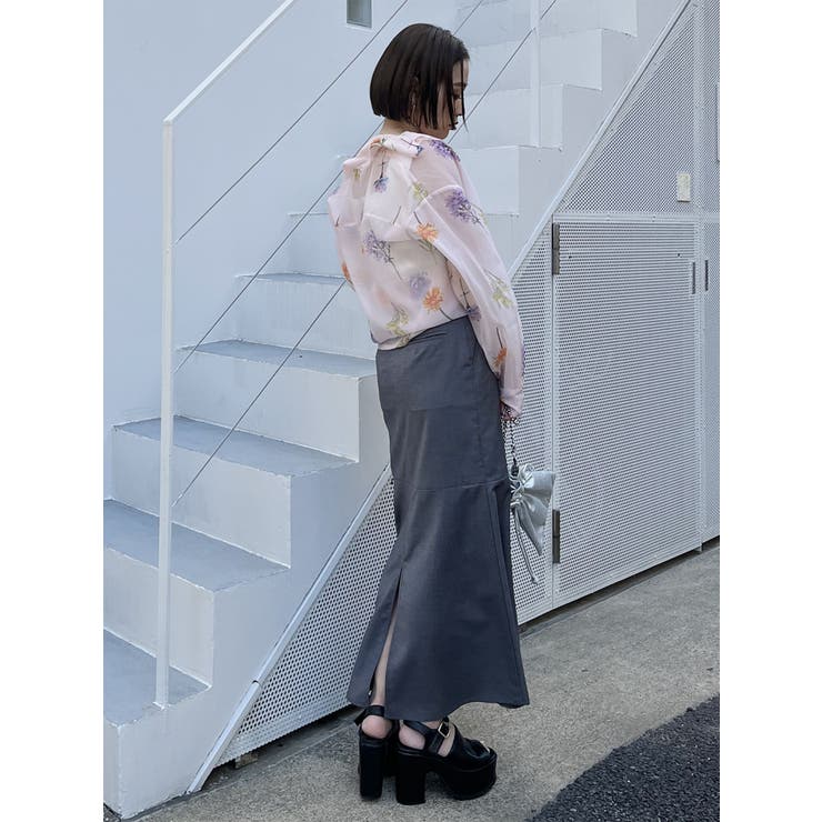 カットアウトマーメイドスカート | MURUA | 詳細画像27 