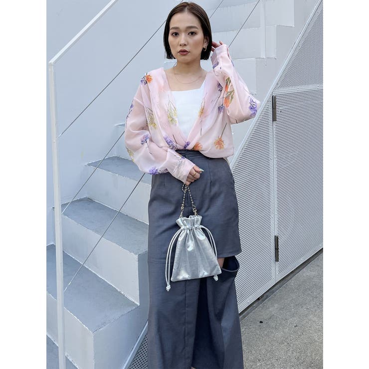 カットアウトマーメイドスカート | MURUA | 詳細画像28 