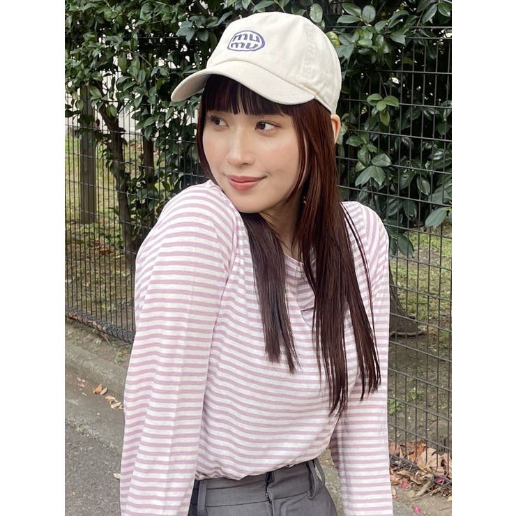 mumuロゴキャップ[品番：MKSW0057140]｜MURUA（ムルーア）の