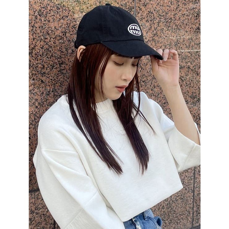 女性が喜ぶ♪ mumuロゴキャップ[品番：MKSW0057140]｜MURUA（ムルーア）の 帽子