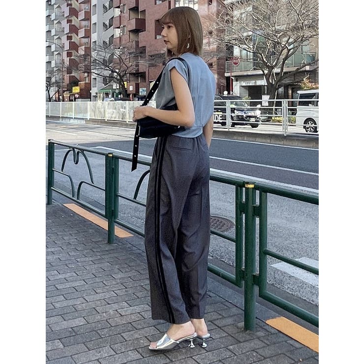 サンダル・ミュール Mou Sandals ミュール サンダル スタッズ付き ヒール6.5cm チャンキーヒール