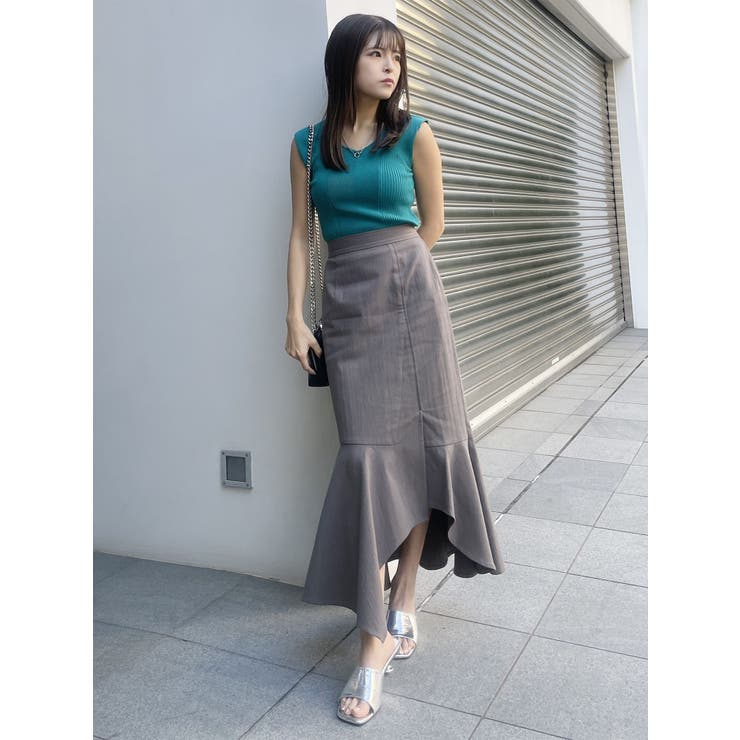 バックオープンリブコルセットニット | MURUA | 詳細画像22 