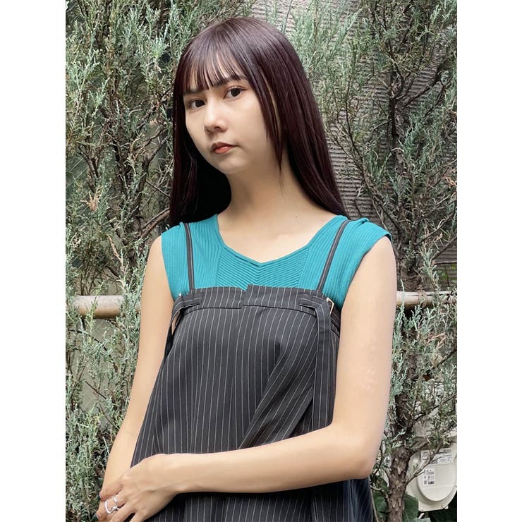 バックオープンリブコルセットニット | MURUA | 詳細画像33 