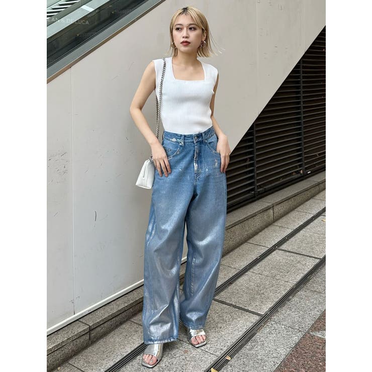 バックオープンリブコルセットニット | MURUA | 詳細画像42 