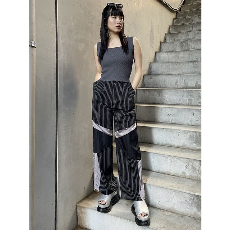 バックオープンリブコルセットニット | MURUA | 詳細画像44 