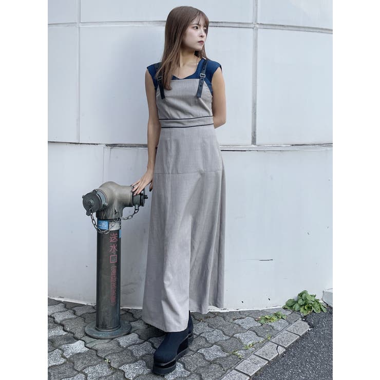 バックオープンリブコルセットニット | MURUA | 詳細画像48 