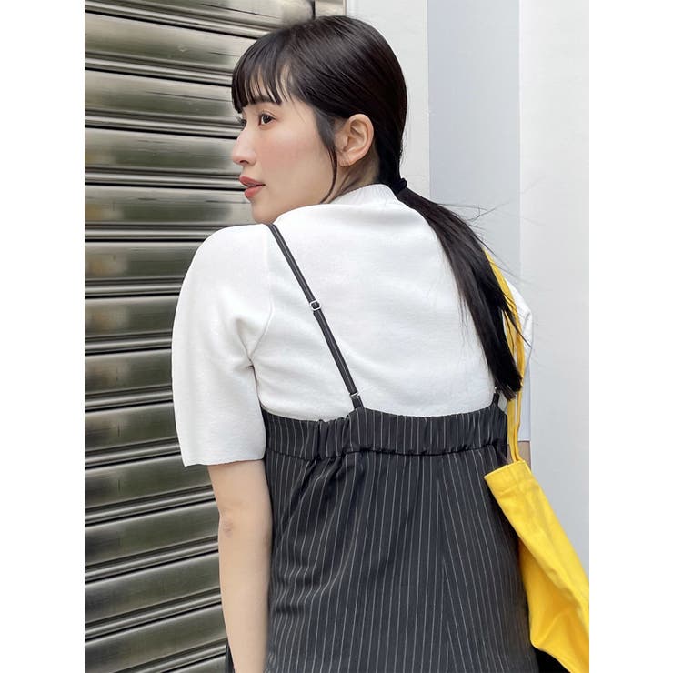 スリムハーフスリーブニット | MURUA | 詳細画像12 