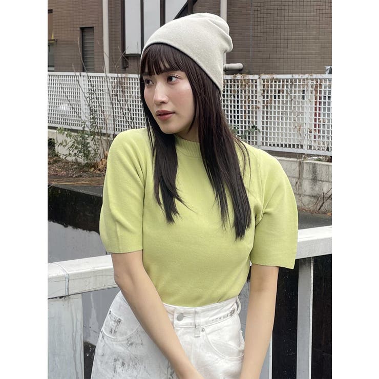 スリムハーフスリーブニット | MURUA | 詳細画像14 