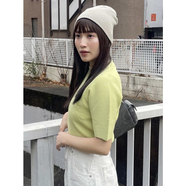 スリムハーフスリーブニット | MURUA | 詳細画像16 