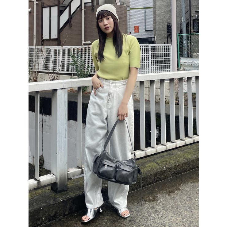 スリムハーフスリーブニット | MURUA | 詳細画像18 