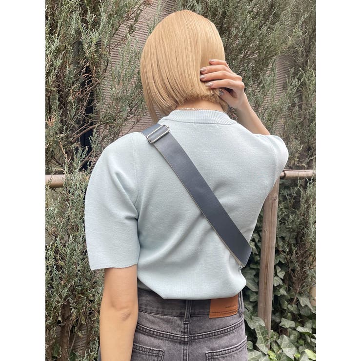 スリムハーフスリーブニット | MURUA | 詳細画像20 