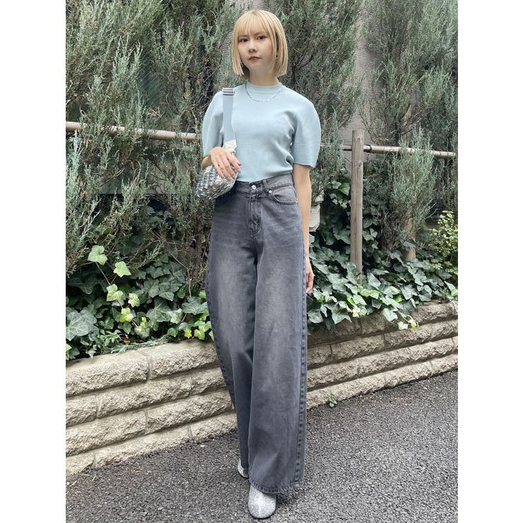 スリムハーフスリーブニット | MURUA | 詳細画像21 