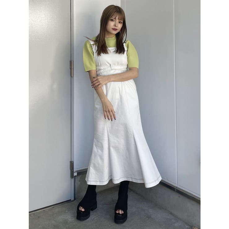 スリムハーフスリーブニット | MURUA | 詳細画像32 