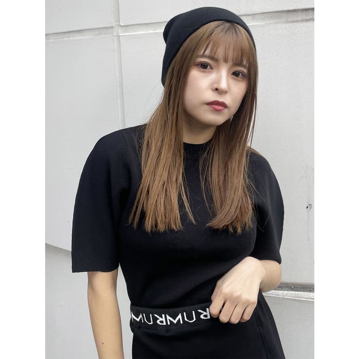 スリムハーフスリーブニット | MURUA | 詳細画像33 