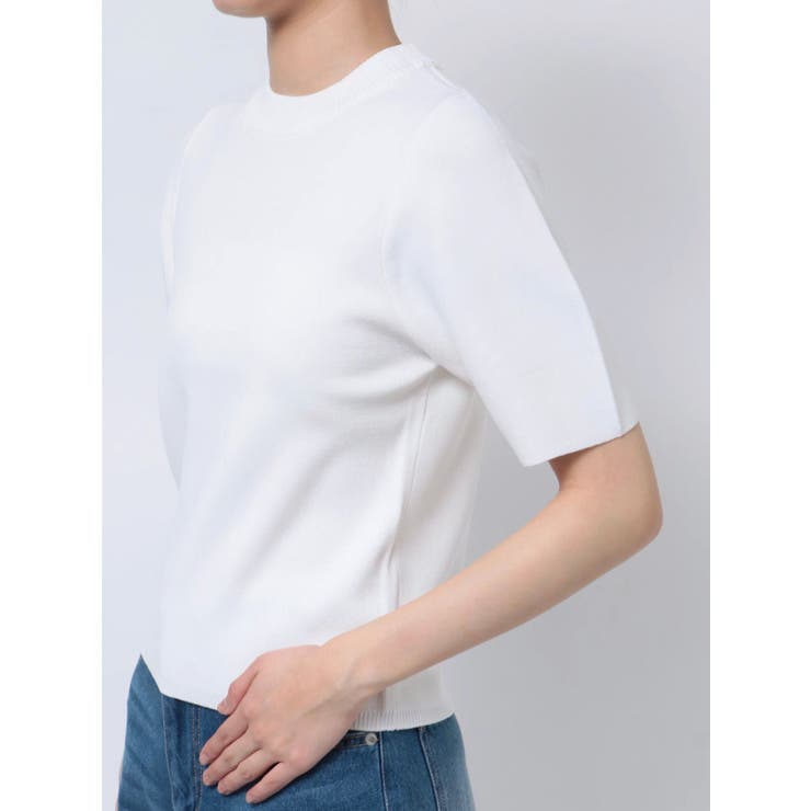 スリムハーフスリーブニット | MURUA | 詳細画像42 