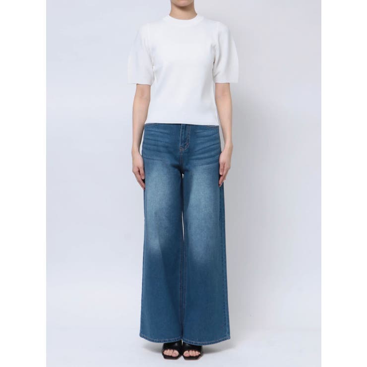 スリムハーフスリーブニット | MURUA | 詳細画像45 