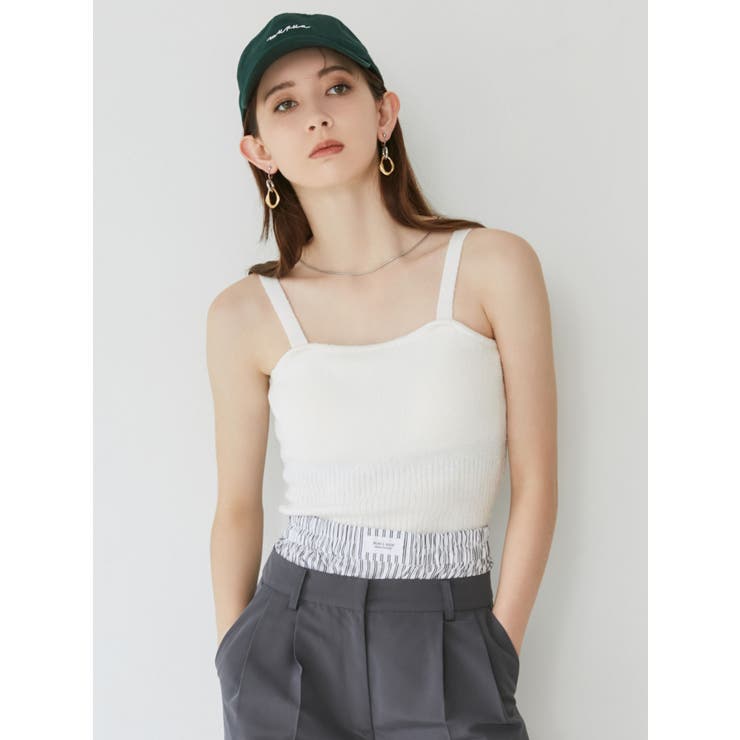 ループヤーンキャミ | MURUA | 詳細画像1 