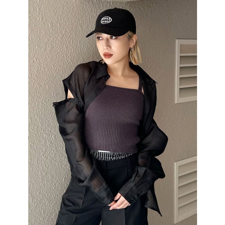 ループヤーンキャミ | MURUA | 詳細画像19 