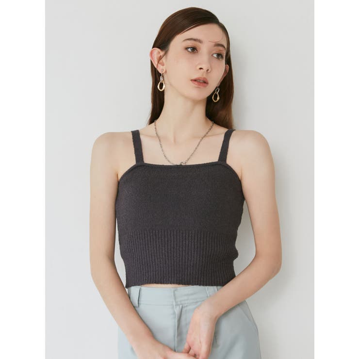 ループヤーンキャミ | MURUA | 詳細画像2 