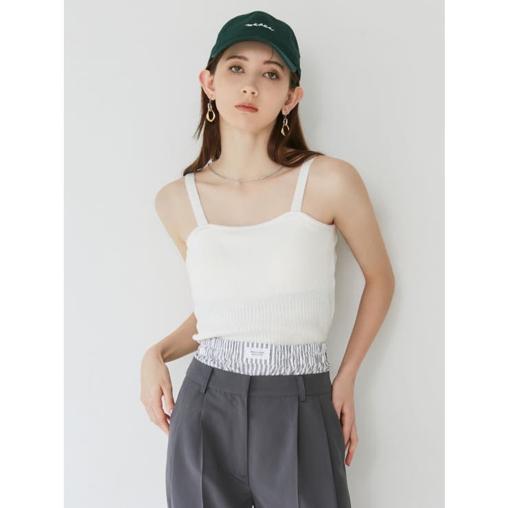 ループヤーンキャミ | MURUA | 詳細画像5 