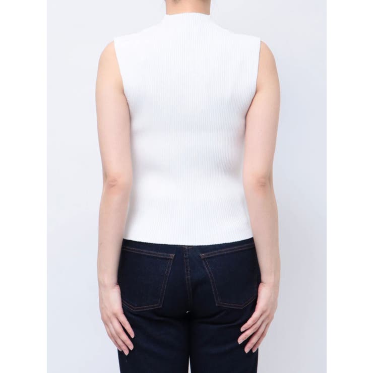 ハイネックノースリーブニット ジュリアブティック JULIA BOUTIQUE タートルネックノースリーブ
