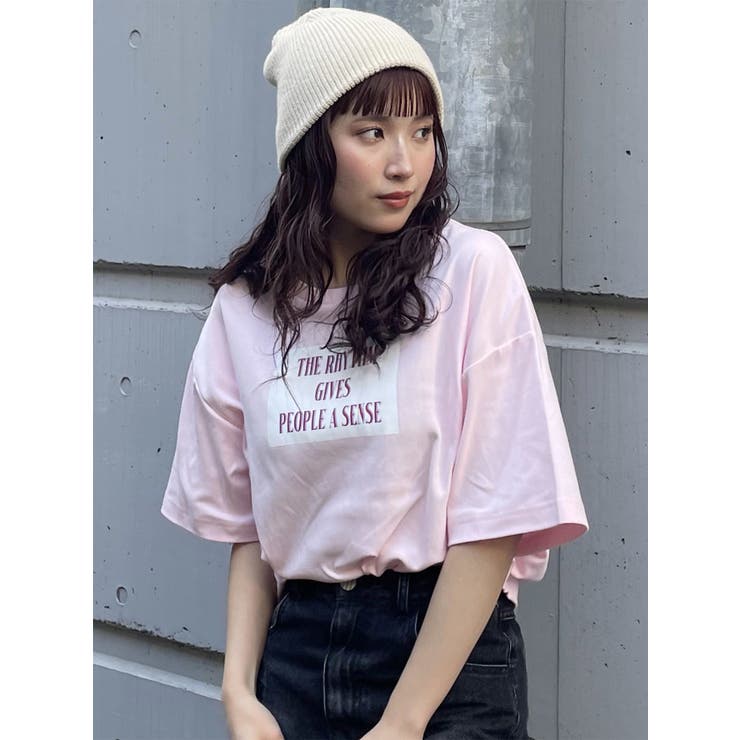 ボックスプリントTシャツ[品番：MKSW0055339]｜MURUA（ムルーア）の