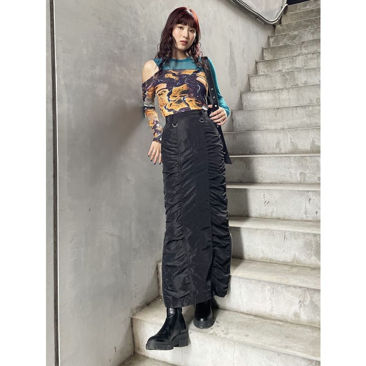 カットアウトシアートップス[品番：MKSW0055341]｜MURUA（ムルーア