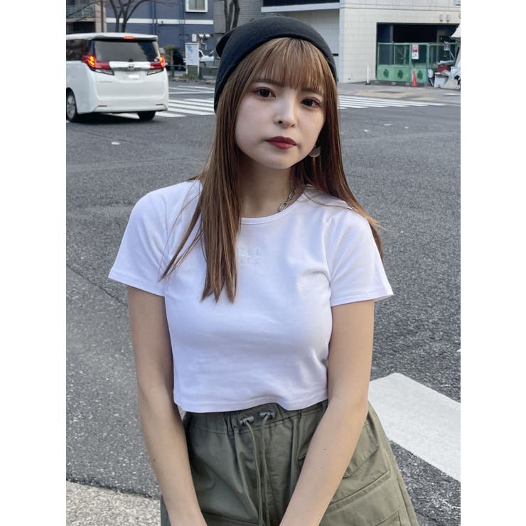 クリアmumuクロップトTシャツ[品番：MKSW0055763]｜MURUA