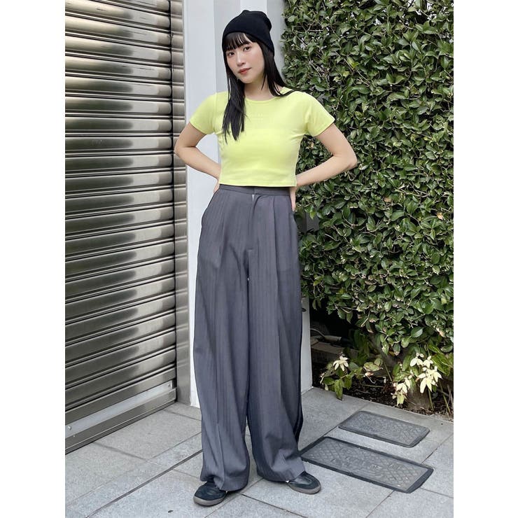 クリアmumuクロップトTシャツ[品番：MKSW0055763]｜MURUA