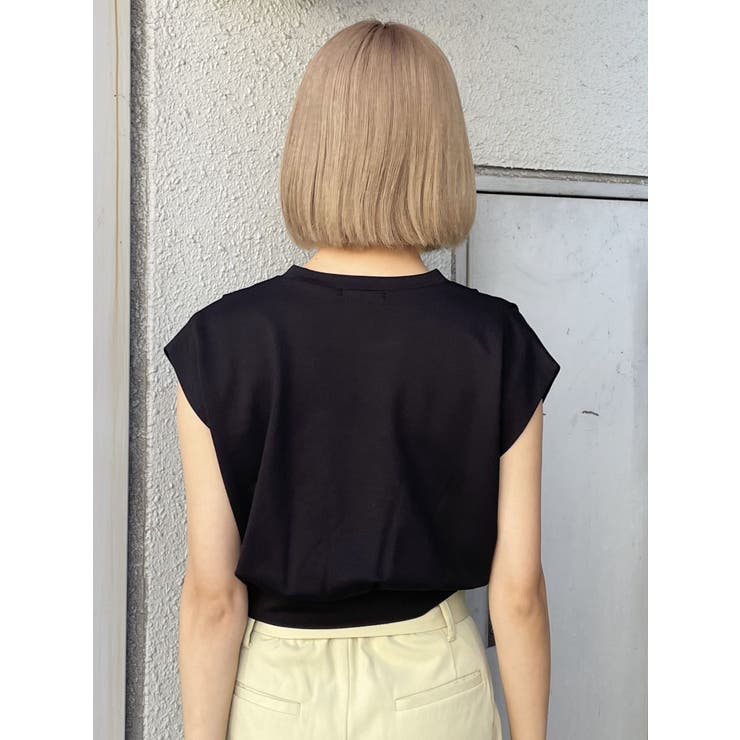 タックワイドショルダートップス[品番：MKSW0055766]｜MURUA