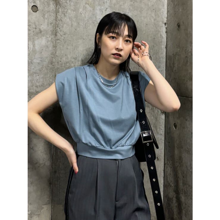 セミシアーノースリカットトップス[品番：MKSW0057795]｜MURUA