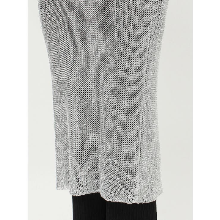 メタリックメッシュロングワンピース[品番：MKSW0057787]｜MURUA