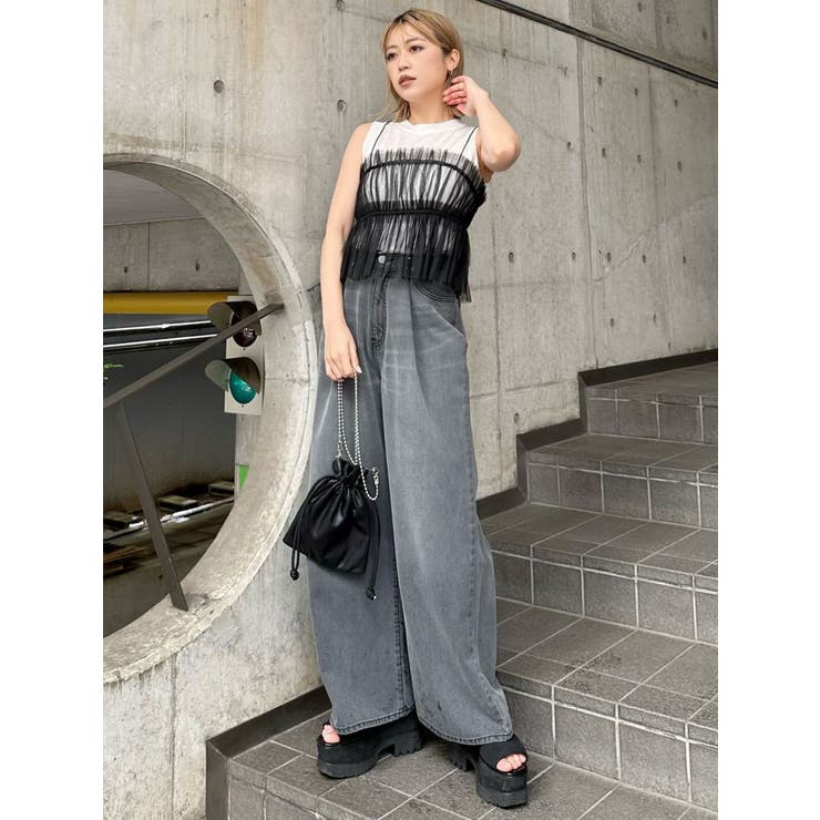 チュールーフリルビスチェ | MURUA | 詳細画像19 